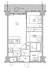 The Orchid ManorⅡ 103 間取り図
