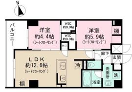 Lapis sails 402 間取り図