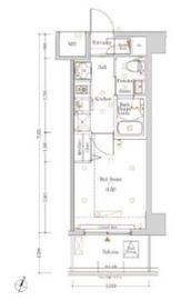 Log横浜伊勢町 (ログ横浜伊勢町) 1階 間取り図