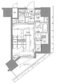ZOOM新宿御苑前 606 間取り図