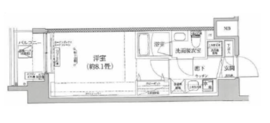 アイルヴァーチェ川崎 2階 間取り図
