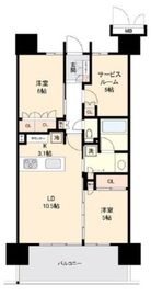 ルネ本厚木 5階 間取り図