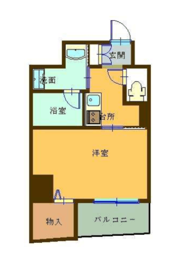 グランメゾン三宿矢野 901 間取り図