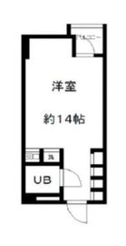 グラフィオ渋谷 401 間取り図