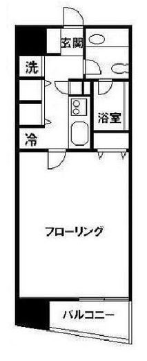 プリンストン赤坂 5階 間取り図
