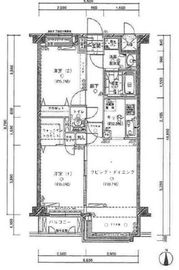 トゥールロワイヤル神宮前 3階 間取り図