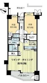 クレアホームズ小石川 3階 間取り図