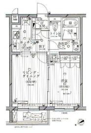 ダイナシティ市谷仲之町 2階 間取り図