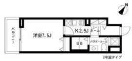 グロースメゾン新横浜 602 間取り図