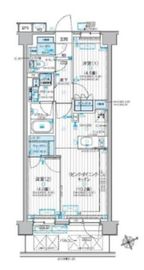 パレステージ藤沢Ⅱ 2階 間取り図