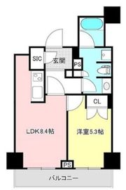 サンコリーヌタワー横須賀中央駅前 3階 間取り図
