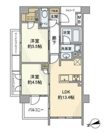 アルシア大森 7階 間取り図