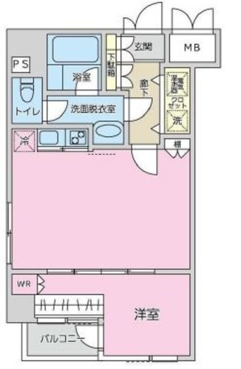 グランドメゾン元赤坂 10階 間取り図