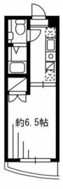 F.S.C.新宿マンション 2階 間取り図