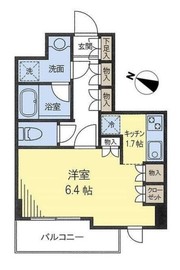 アトラス三宿池尻 4階 間取り図