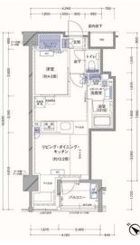 ラティエラ横濱大通り公園 1003 間取り図