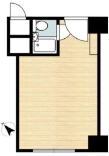 赤坂レジデンシャルホテル 2階 間取り図