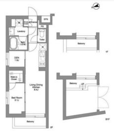 ORME COURT YOTSUYA 002 間取り図