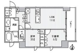 シーズンフラッツ菊川 301 間取り図