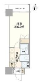 パレステュディオ神田神保町 7階 間取り図