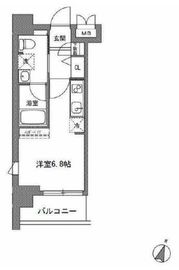TLRレジデンス川崎大師 308 間取り図