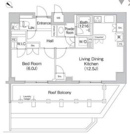 コンフォリア代々木上原 903 間取り図