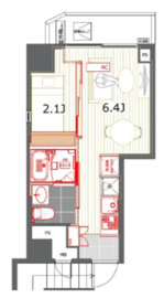 レジデンス西新宿スクエア 1104 間取り図