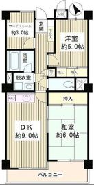 パステル中野 503 間取り図