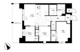 東京マンション 1105 間取り図