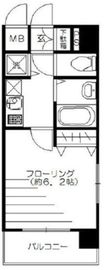 ラグジュアリーアパートメント三田慶大前 6階 間取り図