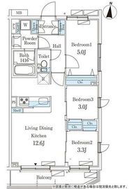 テラス杉並方南町 207 間取り図