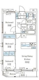テラス杉並方南町 212 間取り図