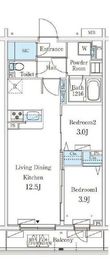 テラス杉並方南町 217 間取り図