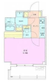 巣鴨レジデンス壱番館 805 間取り図