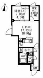 SOLASIAresidence西日暮里 (ソラシアレジデンス西日暮里) 1階 間取り図