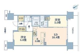 パークスクエア日暮里 3階 間取り図
