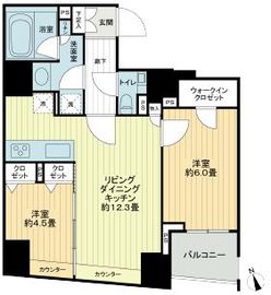 オープンレジデンシア南青山骨董通り 3階 間取り図