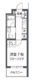 ガーデン用賀 1階 間取り図