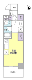 ルモーデセンター北 401 間取り図