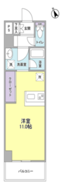 ルモーデセンター北 408 間取り図