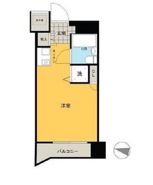 マイキャッスル渋谷JP 6階 間取り図
