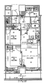 リヴァリエ 7階 間取り図