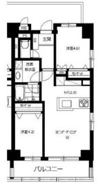 メゼリテ表参道 301 間取り図