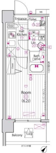 ガーラ・ステーション横浜保土ケ谷 2階 間取り図