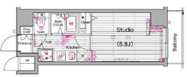 グランド・ガーラ横濱山下町 4階 間取り図