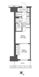 WORVE横浜伊勢佐木町 512 間取り図