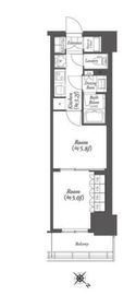 WORVE横浜伊勢佐木町 1216 間取り図