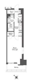 WORVE横浜伊勢佐木町 1207 間取り図