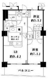 ストーリア品川 1903 間取り図