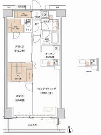 プライムネクサス大森北 819 間取り図